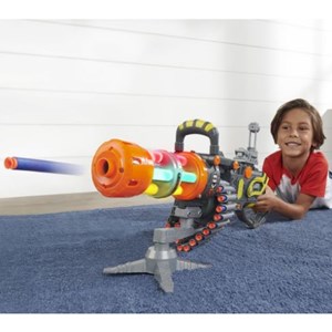 تفنگ اسباب بازی مسلسل شارژی مدل The 80' Rapid Fire Mega Blaster_اسباب بازی